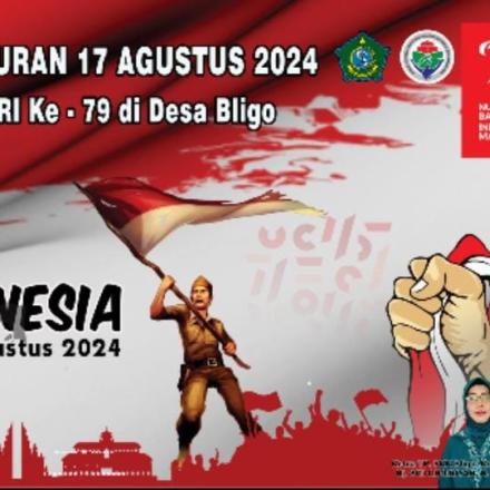 PENGAJIAN MALAM TASYAKURAN PERINGATAN PHBN HUT KEMERDEKAAN RI Ke 79 TAHUN 2024 DI DESA BLIGO